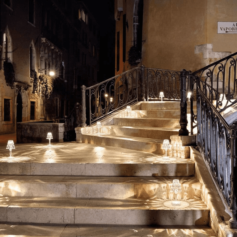 Luminária de Mesa LED Diamante USB 3 em 1 Sem Fio Homedec