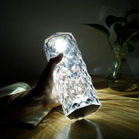 Luminária de Mesa Led Sem Fio 3-16 Cores Premium Homedec Rose™