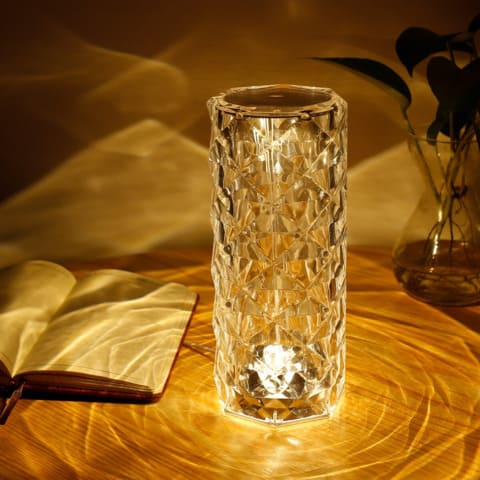 Luminária de Mesa Led Sem Fio 3-16 Cores Premium Homedec Rose™