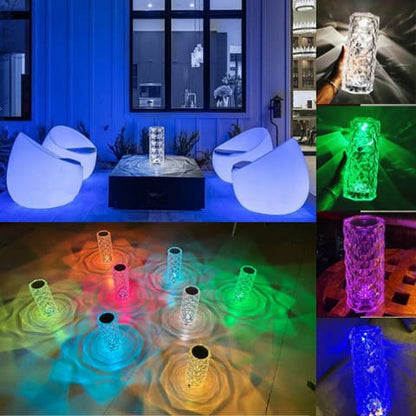 Luminária de Mesa Led Sem Fio 3-16 Cores Premium Homedec Rose™