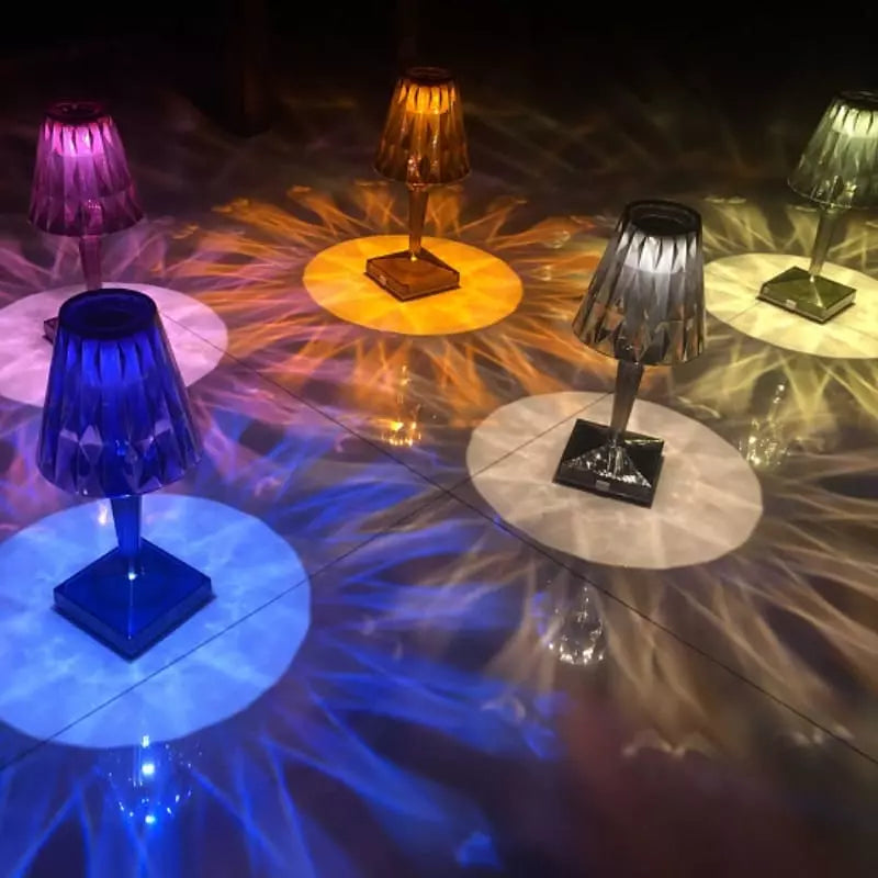 Luminária de Mesa LED Sem Fio 3 em 1 Premium Homedec Cridia Colors™