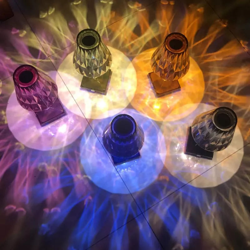 Luminária de Mesa LED Sem Fio 3 em 1 Premium Homedec Cridia Colors™
