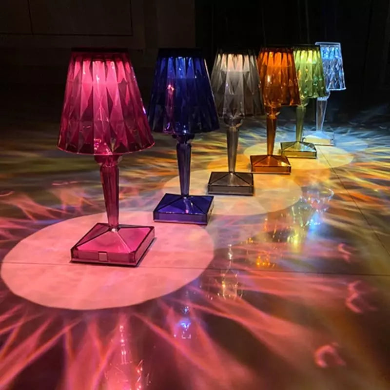 Luminária de Mesa LED Sem Fio 3 em 1 Premium Homedec Cridia Colors™