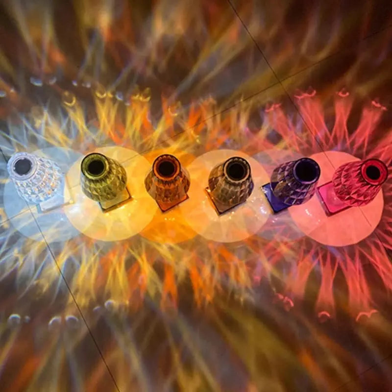 Luminária de Mesa LED Sem Fio 3 em 1 Premium Homedec Cridia Colors™