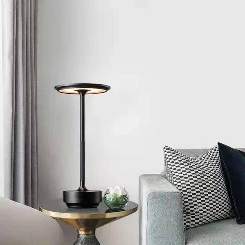 Luminária de Mesa LED Sem Fio Metal Recarregável Homedec