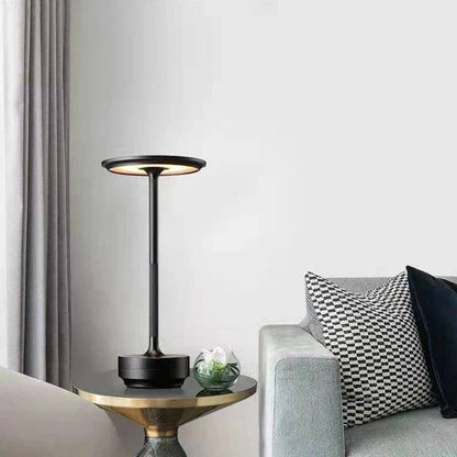 Luminária de Mesa LED Sem Fio Metal Recarregável Homedec