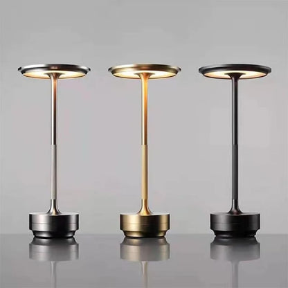 Luminária de Mesa LED Sem Fio Metal Recarregável Homedec