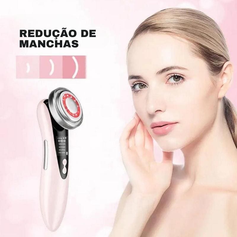 Massageador Elétrico Facial Aparelho de Massagem Multifuncional Homedec