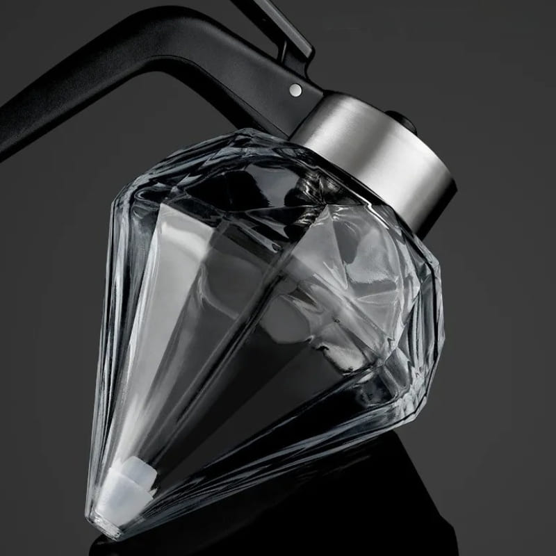 Meleira de Vidro Porta Mel Dispenser com Base Homedec