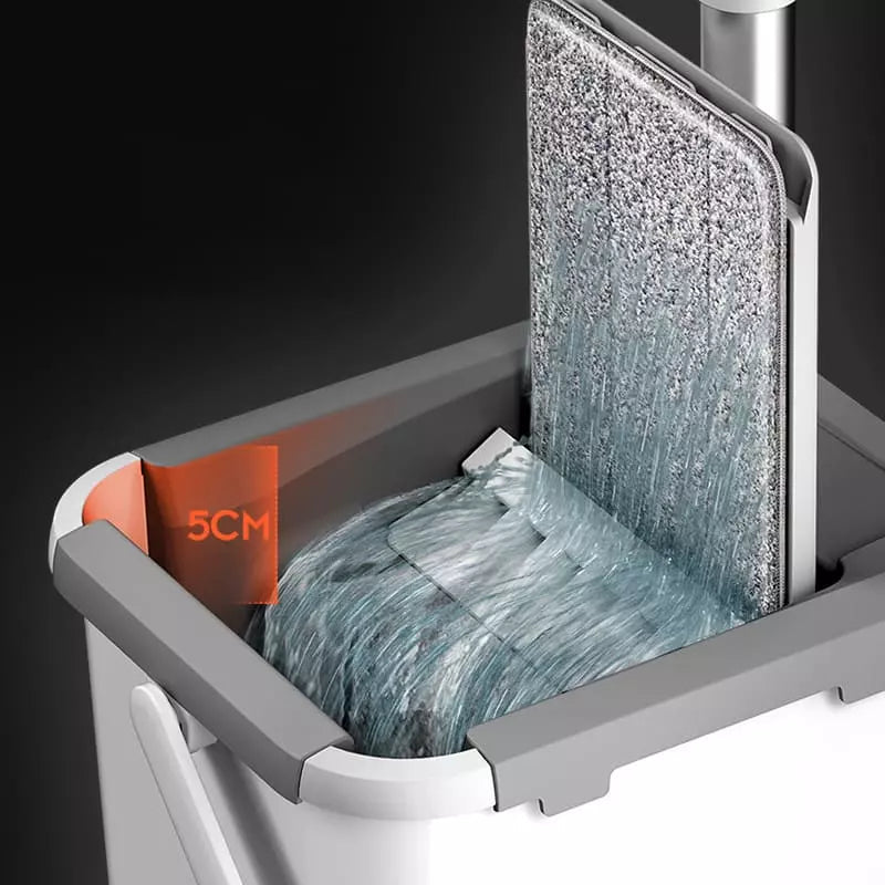 Mop de Limpeza Esfregão Mop Giratório com Balde Homedec