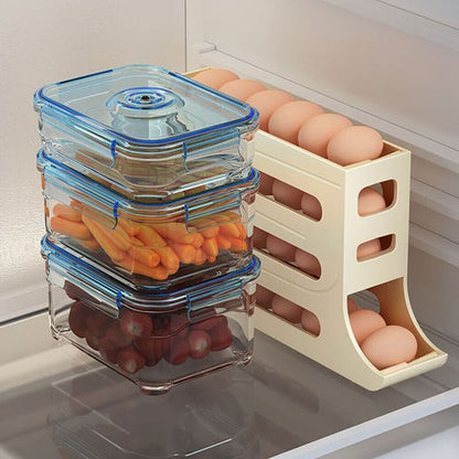 Organizador de Geladeira Porta Ovos Dispenser Homedec