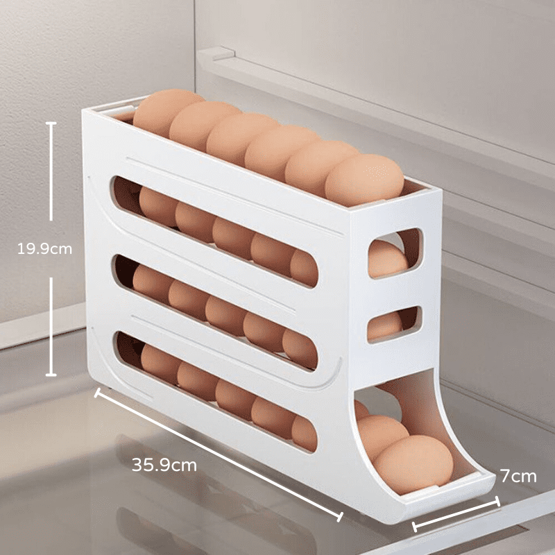 Organizador de Geladeira Porta Ovos Dispenser Homedec