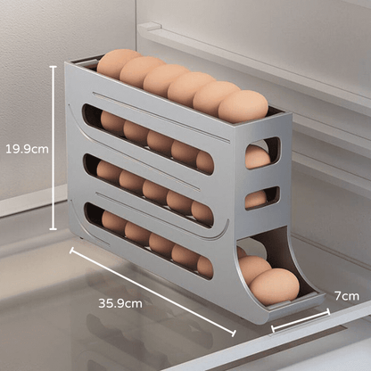 Organizador de Geladeira Porta Ovos Dispenser Homedec