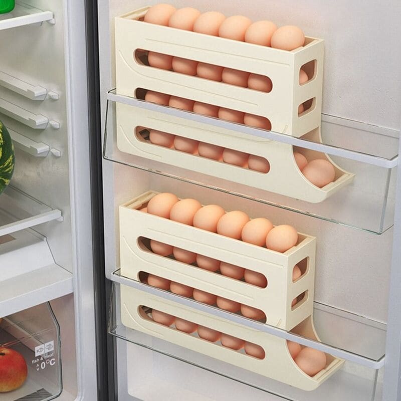 Organizador de Geladeira Porta Ovos Dispenser Homedec