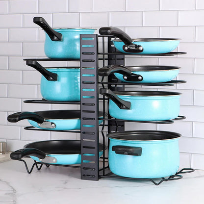 Organizador de Panelas e Tampas Armário de Cozinha Homedec