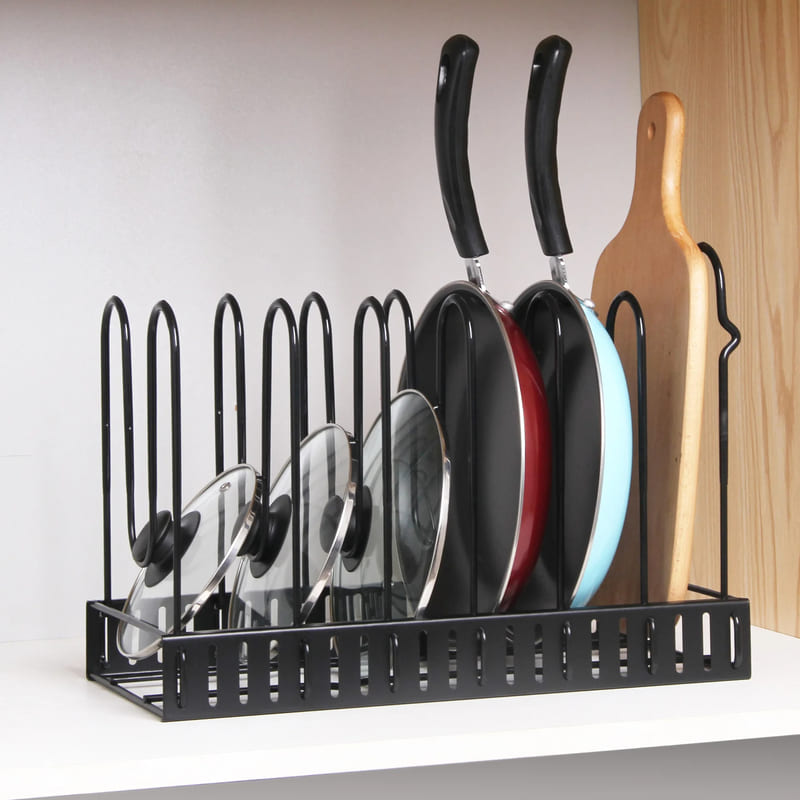 Organizador de Panelas e Tampas Armário de Cozinha Homedec