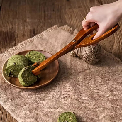 Pegador de Salada Bambu Pinça Multiuso Homedec
