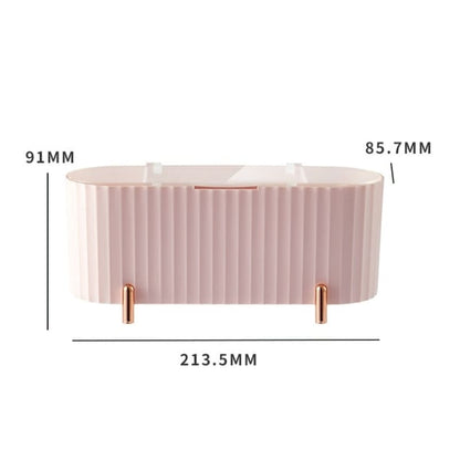 Porta Esponja de Maquiagem e Algodão Decorativo de Luxo Homedec