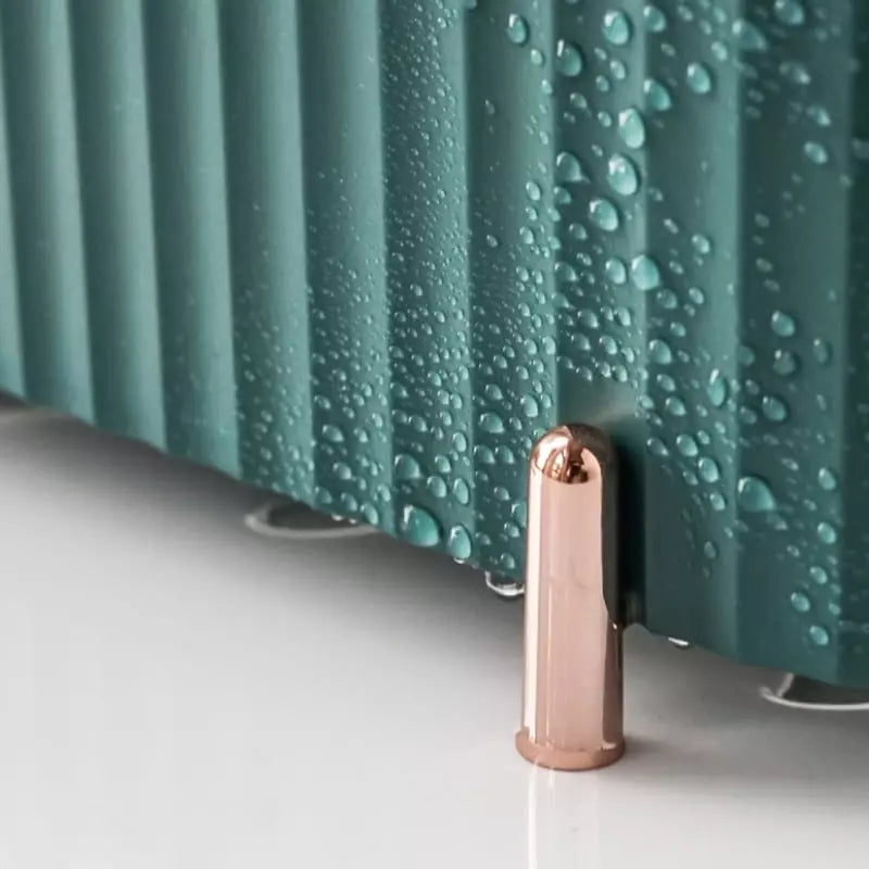 Porta Esponja de Maquiagem e Algodão Decorativo de Luxo Homedec