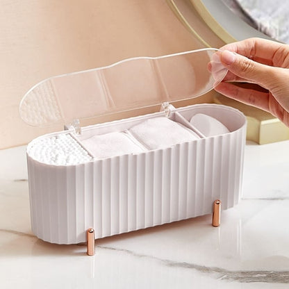 Porta Esponja de Maquiagem e Algodão Decorativo de Luxo Homedec