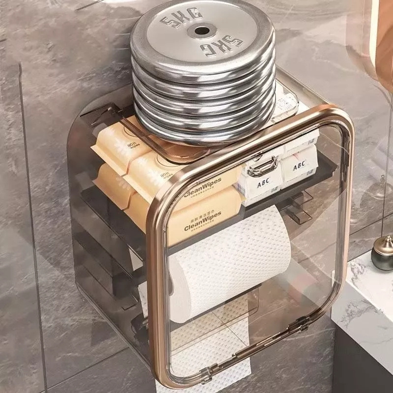 porta lenço e papel higiênico suporta até 5kg de peso