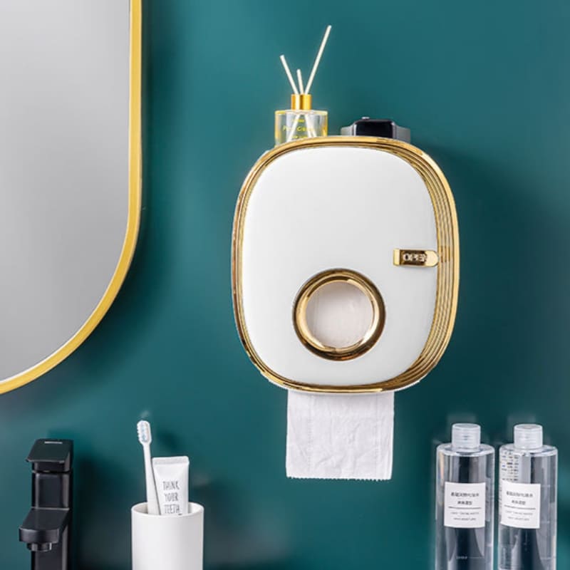 Porta Papel Higiênico de Parede Suporte Papel Higiênico Homedec