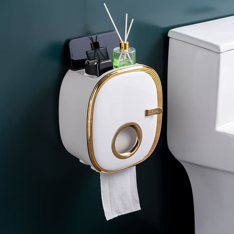 Porta Papel Higiênico de Parede Suporte Papel Higiênico Homedec