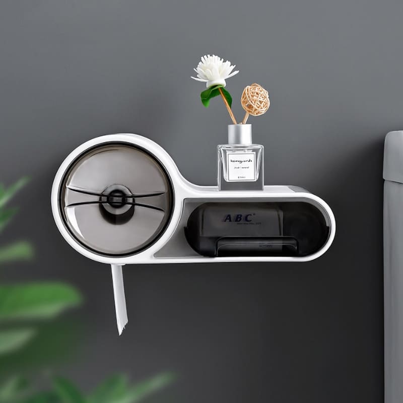 Porta Papel Higiênico Suporte Papel Higiênico com Gaveta Homedec
