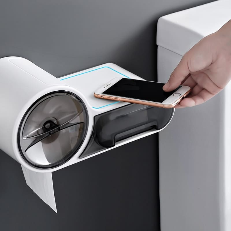 Porta Papel Higiênico Suporte Papel Higiênico com Gaveta Homedec