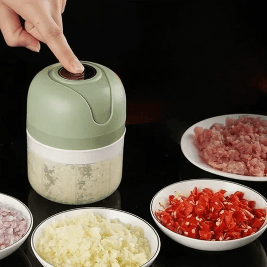Processador de Alimentos Mini Elétrico USB Portátil Homedec