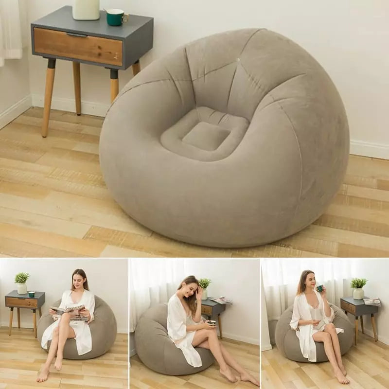 Puff para Sala Redondo Inflável Homedec