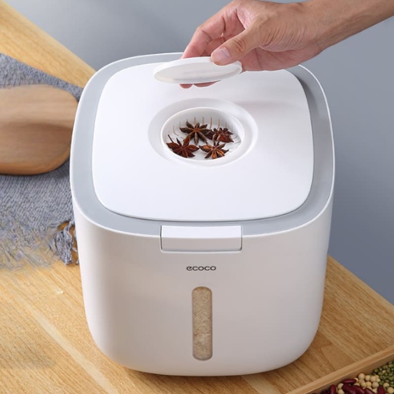 Recipiente Porta Mantimentos com Tampa Automática Homedec