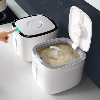 Recipiente Porta Mantimentos com Tampa Automática Homedec