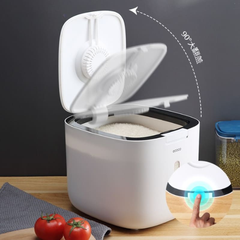 Recipiente Porta Mantimentos com Tampa Automática Homedec