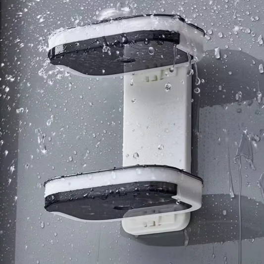 saboneteira impermeável e sendo lavada