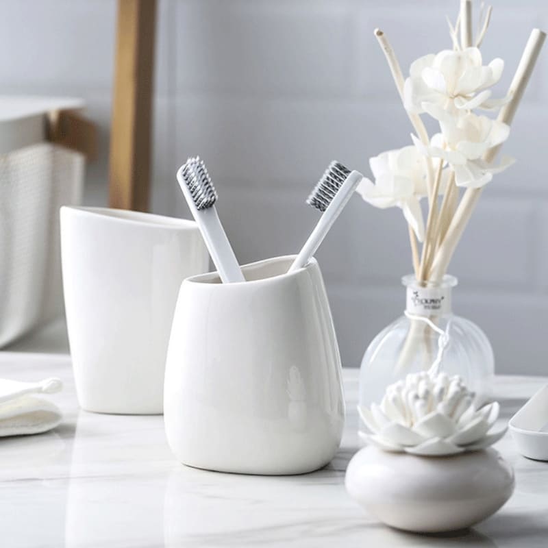 Saboneteira Kit Banheiro Lavabo Conjunto de Banheiro Homedec