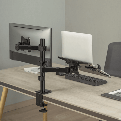 Suporte Monitor e Notebook Articulado para Mesa Homedec