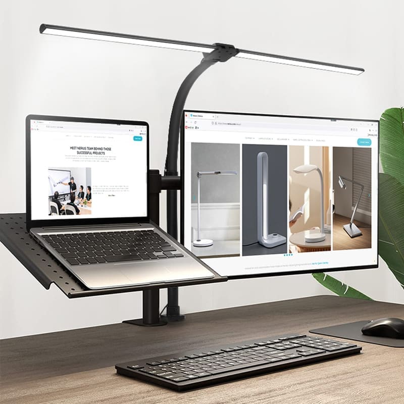 Suporte Monitor e Notebook Articulado para Mesa Homedec
