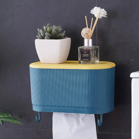 suporte para papel higiênico e suporte para itens