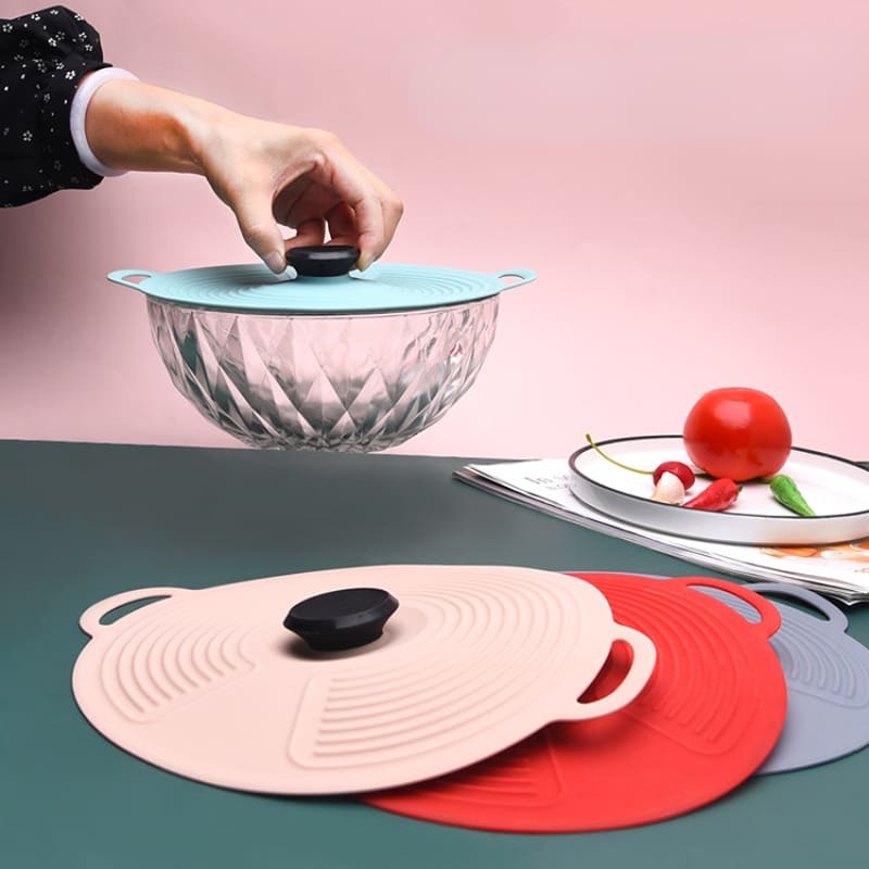 Tampa de Silicone Universal Dobrável para Micro-ondas Homedec