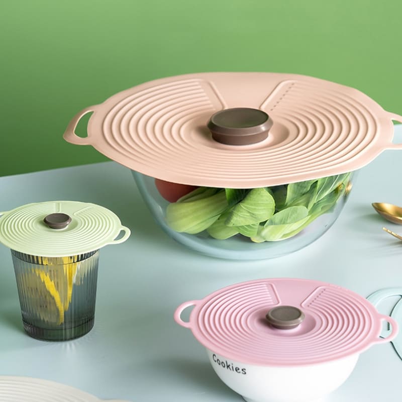 Tampa de Silicone Universal Dobrável para Micro-ondas Homedec