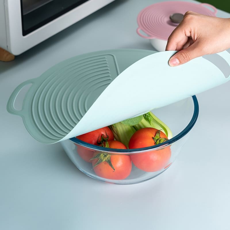 Tampa de Silicone Universal Dobrável para Micro-ondas Homedec