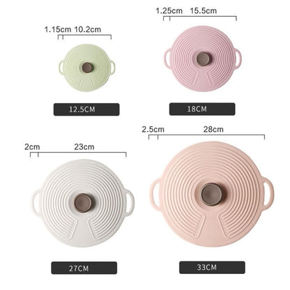 Tampa de Silicone Universal Dobrável para Micro-ondas Homedec