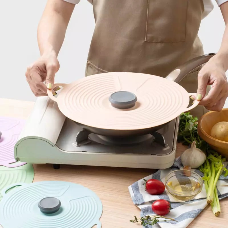 Tampa de Silicone Universal Dobrável para Micro-ondas Homedec