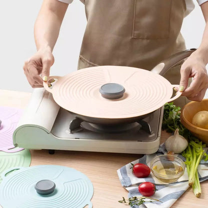 Tampa de Silicone Universal Dobrável para Micro-ondas Homedec
