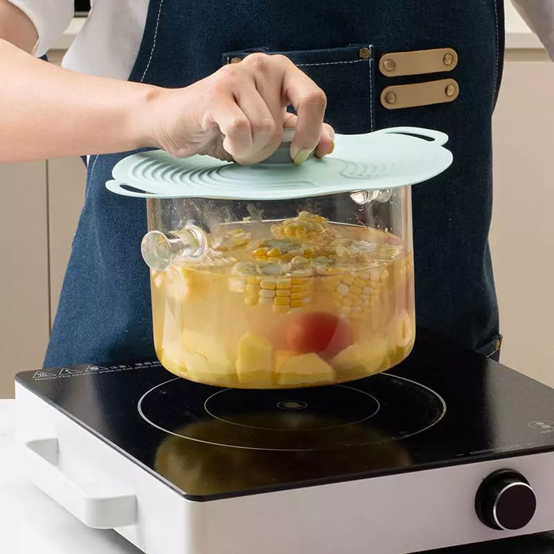 Tampa de Silicone Universal Dobrável para Micro-ondas Homedec
