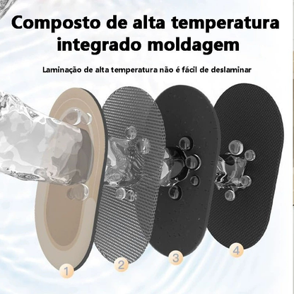Tapete de Banheiro Ultra Absorvente Secagem Rápida Veludo Cristal - Homedec