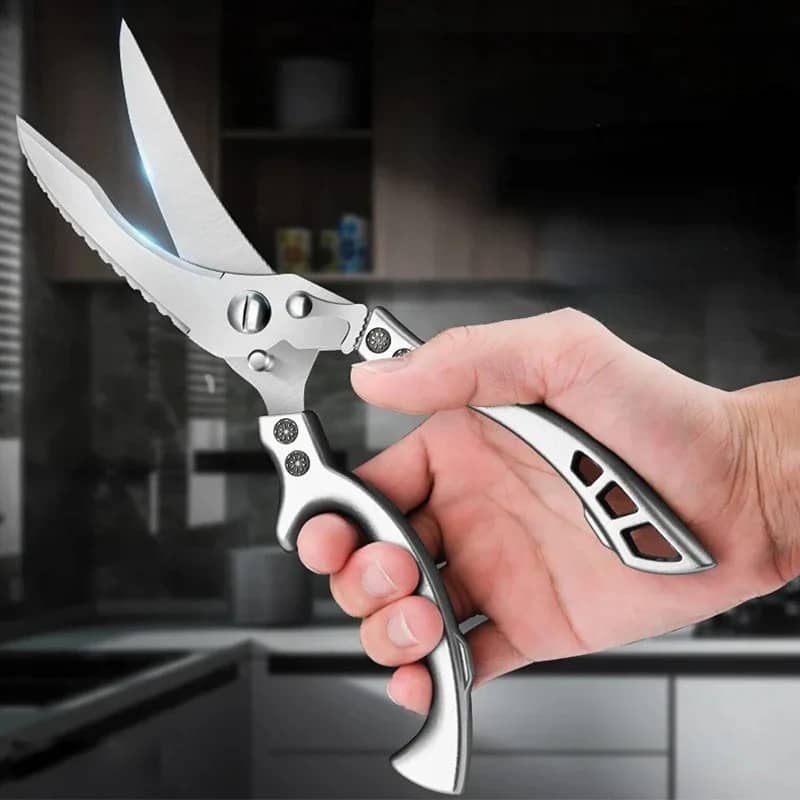 Tesoura de Cozinha Multiuso Inox Corta Tudo Homedec