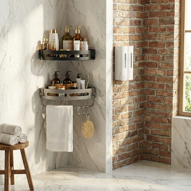 todos os suportes para banheiro vendidos pela homedec