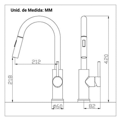 Torneira Gourmet para Cozinha e Banheiro com Sensor Homedec